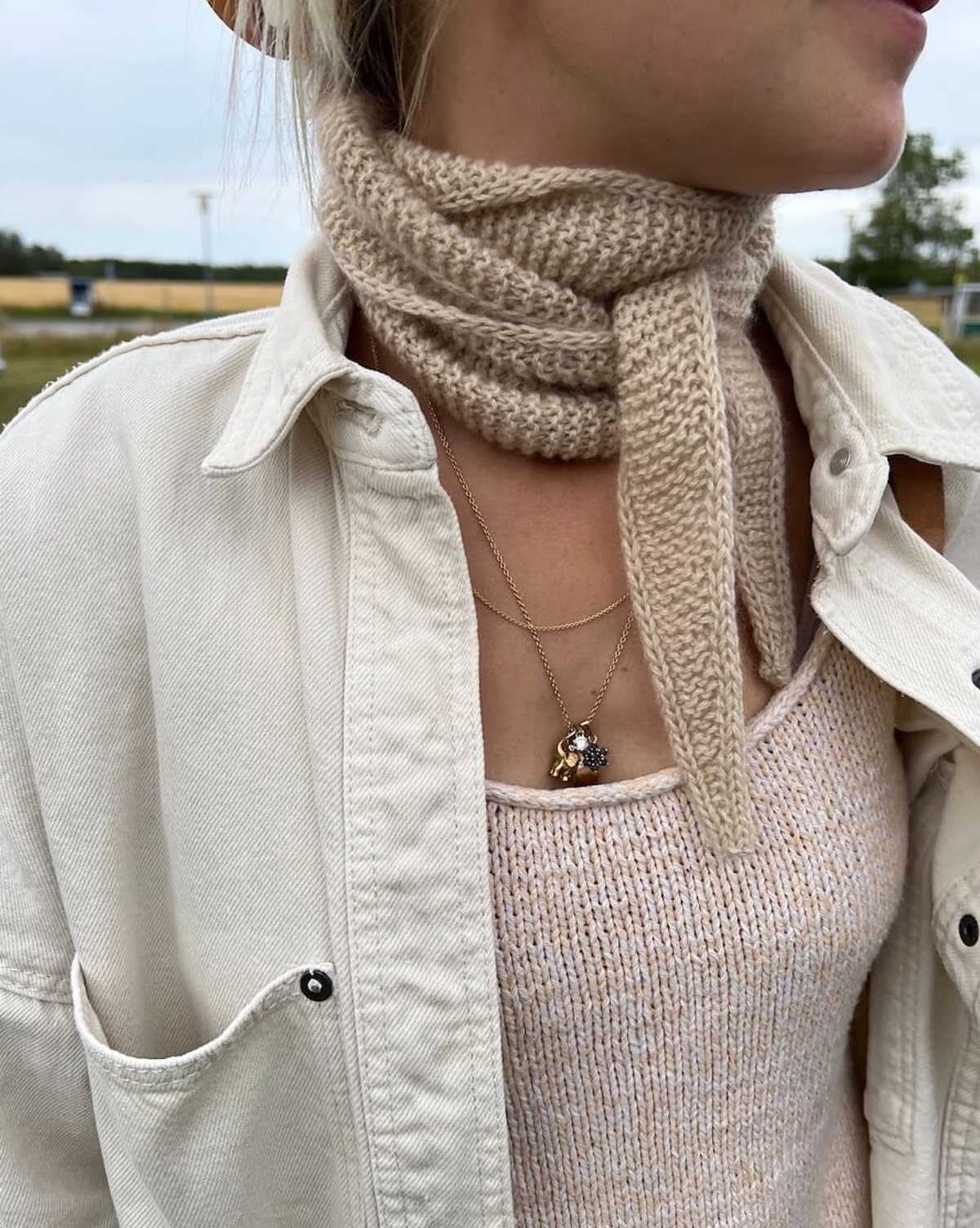 Oct 7 - Sophie Scarf - Beginner Knitting Course