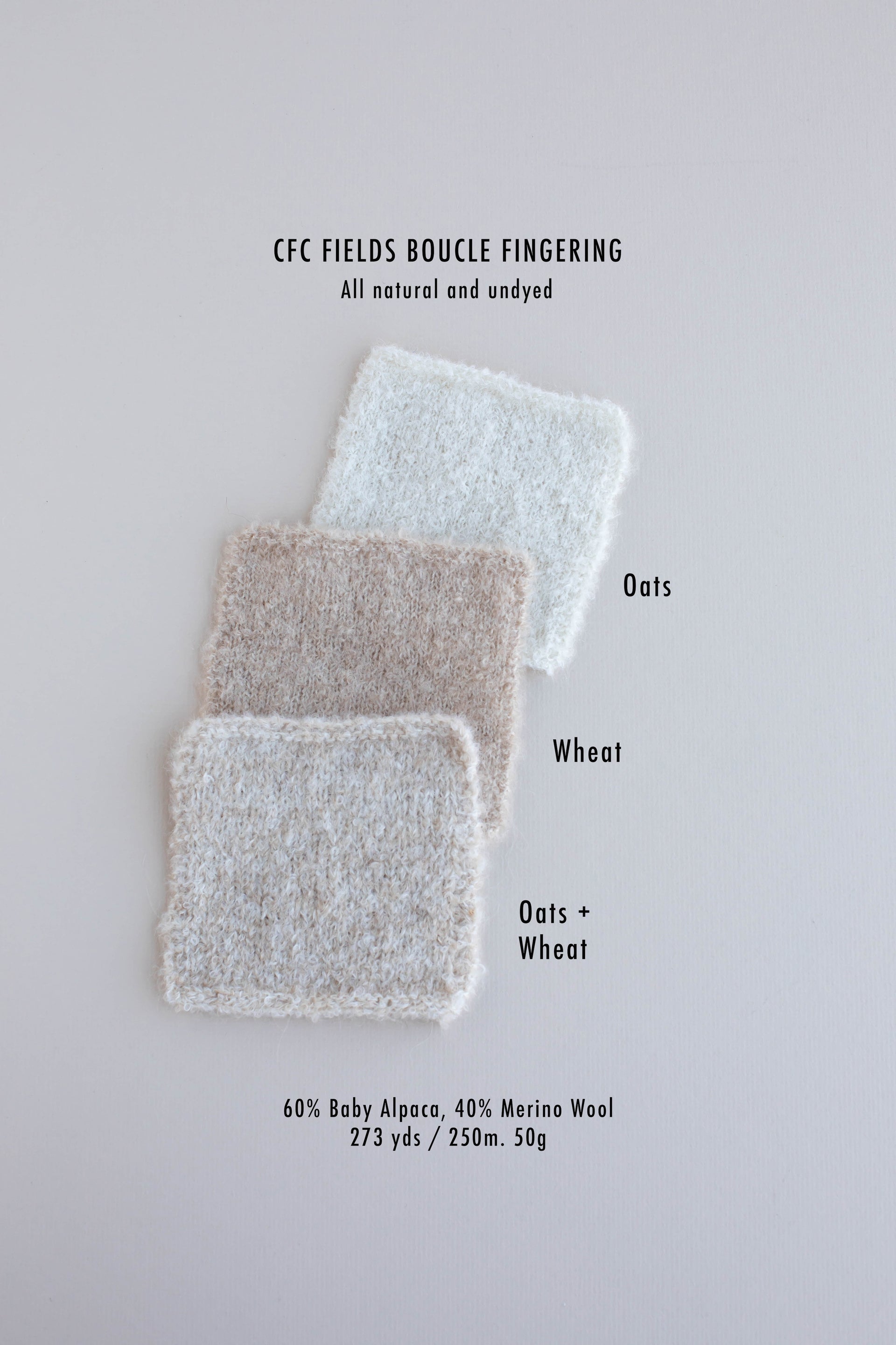 CFC Fields Boucle Fingering - Wholesale