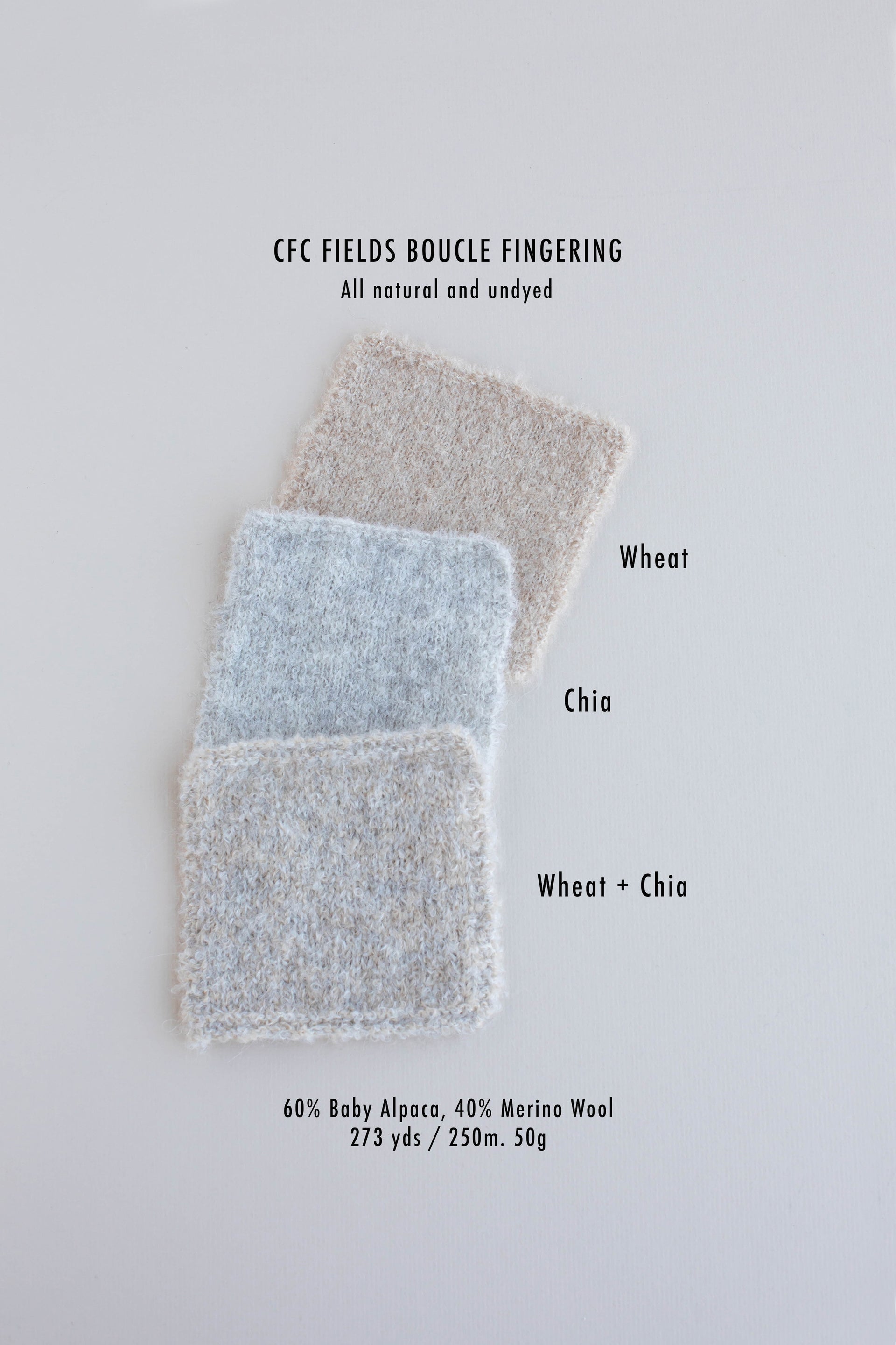 CFC Fields Boucle Fingering - Wholesale