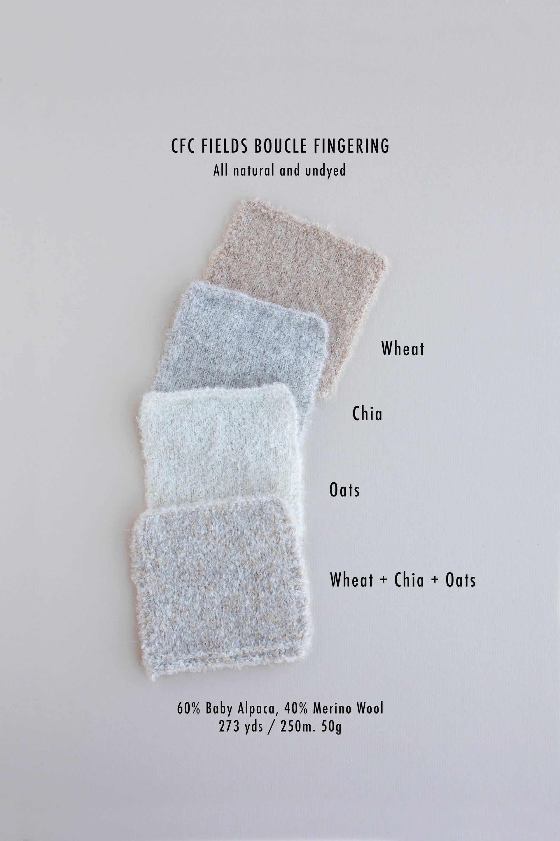 CFC Fields Boucle Fingering - Wholesale