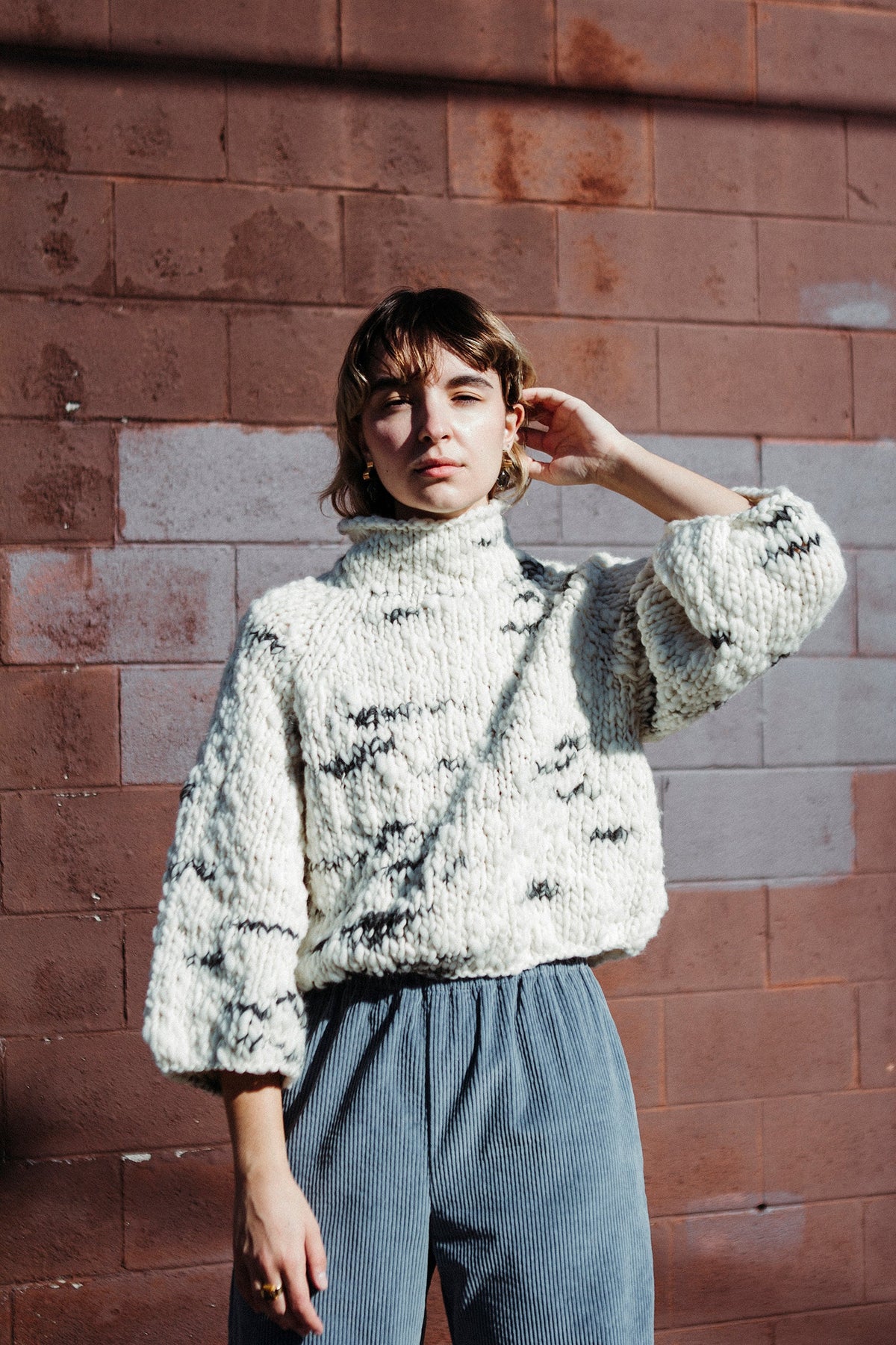 Faro Sweater Pattern by Good Night Day