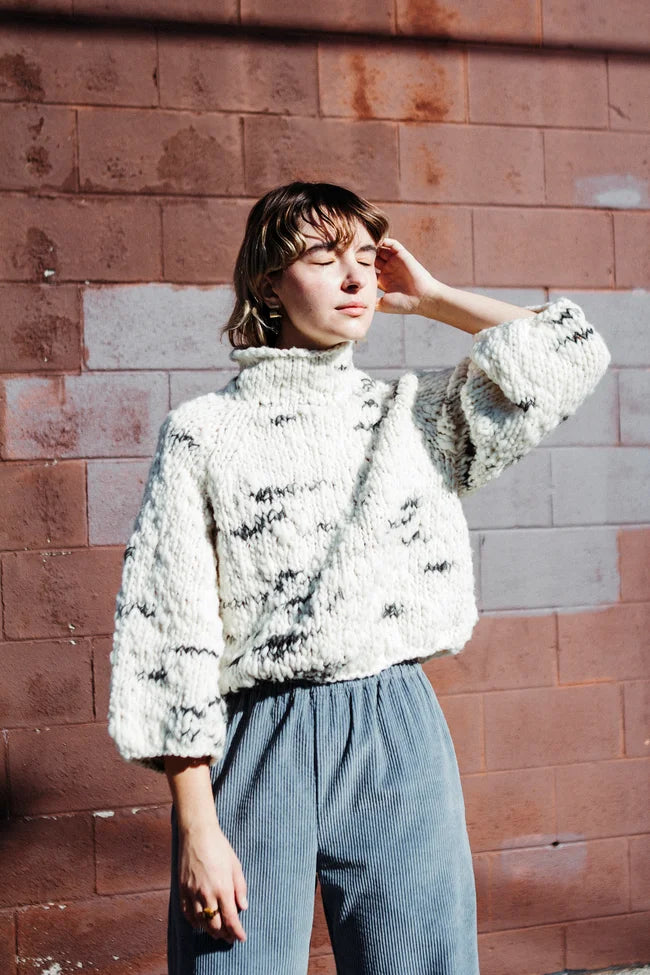 Faro Sweater Pattern by Good Night Day