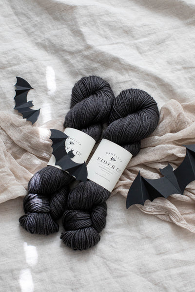 Black Tea - Yak DK Yarn - Halloween Special