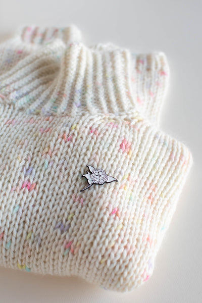 Camellia Fiber Co. Enamel Pin