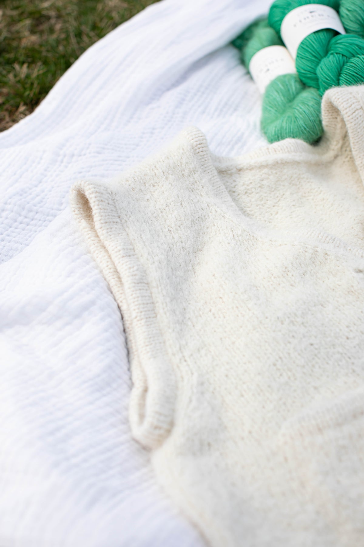 Teddy Vest Bundle - Som Aran + Fields Boucle