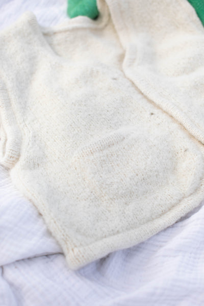 Teddy Vest Yarn Bundle - Som Aran + Fields Boucle