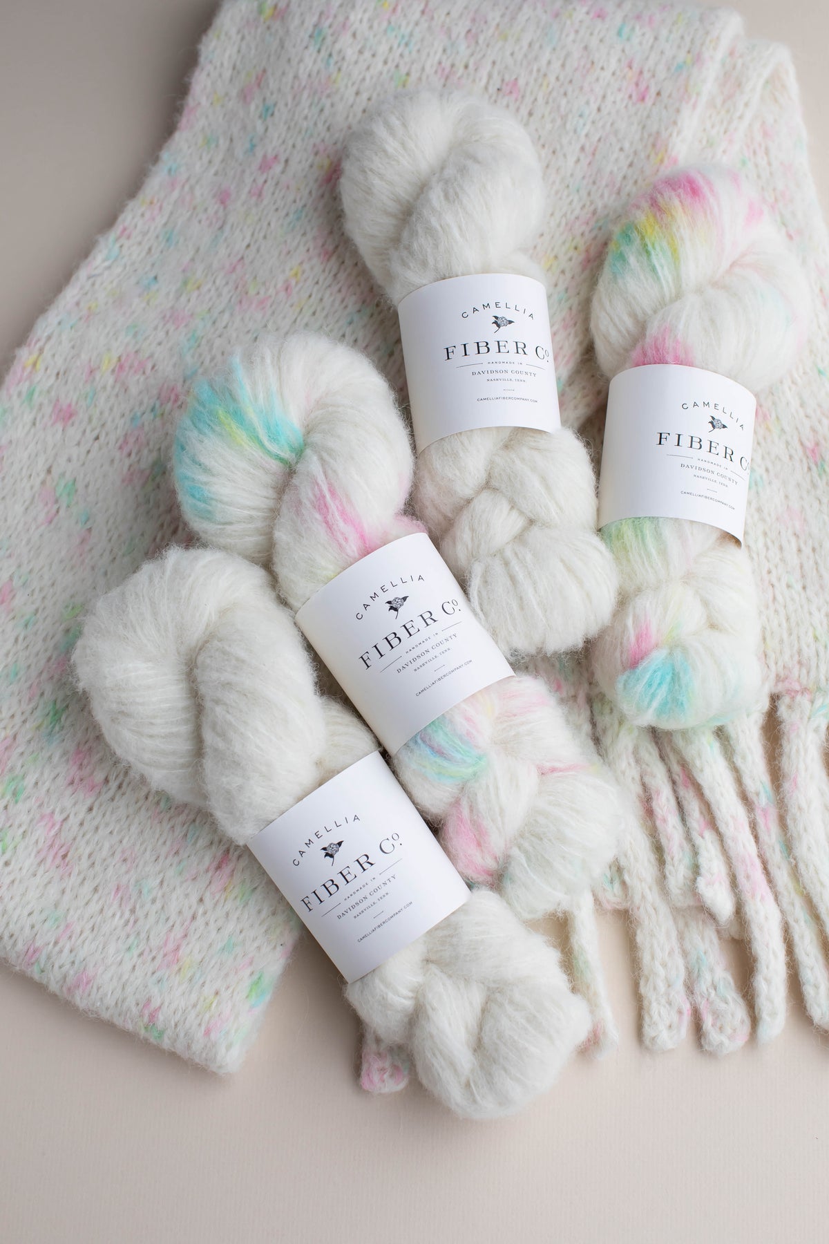 CFC Alpaca Cloud Funfetti Scarf Bundle
