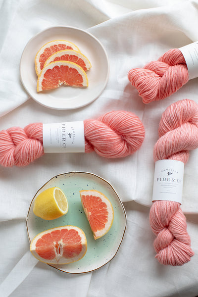 Grapefruit + Pink Lemonade - Seasonal Yarn