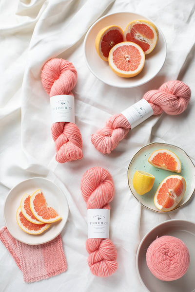 Grapefruit + Pink Lemonade - Seasonal Yarn