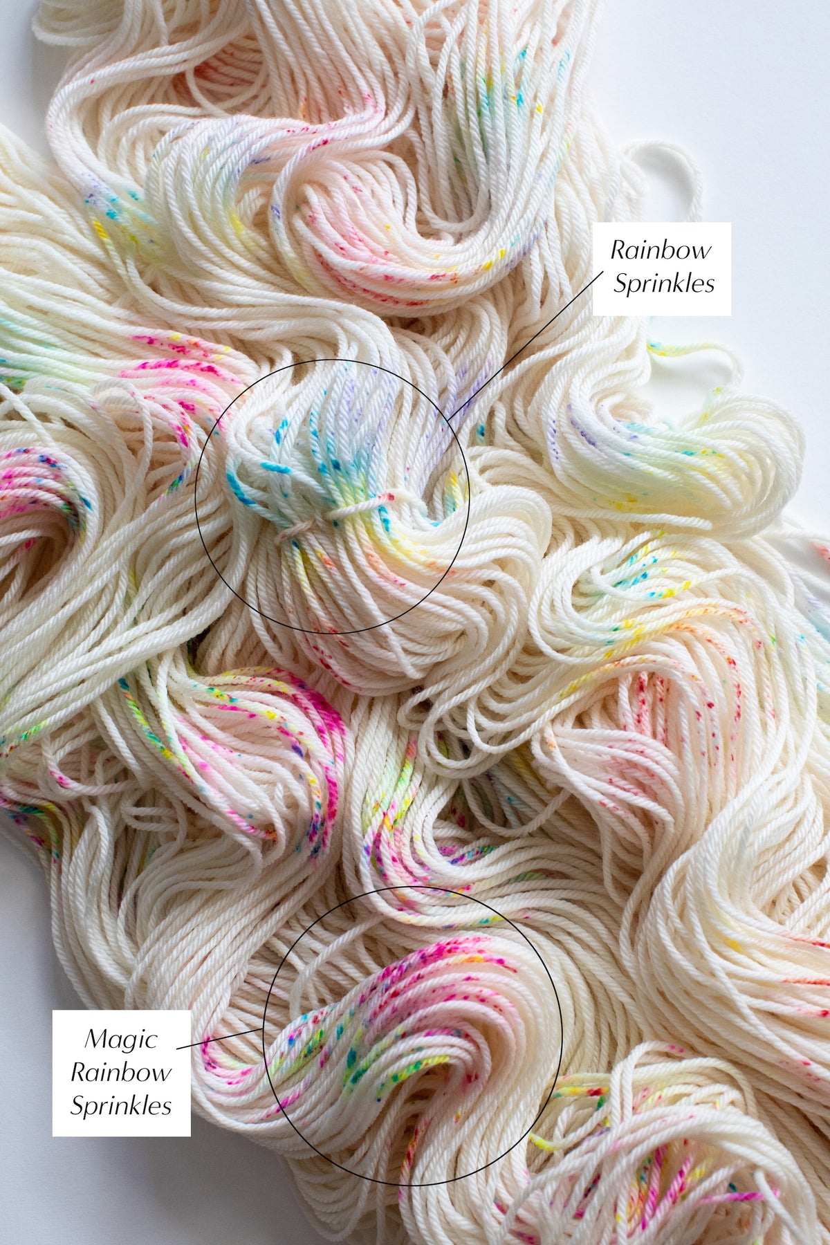 Rainbow Sprinkles Yarn