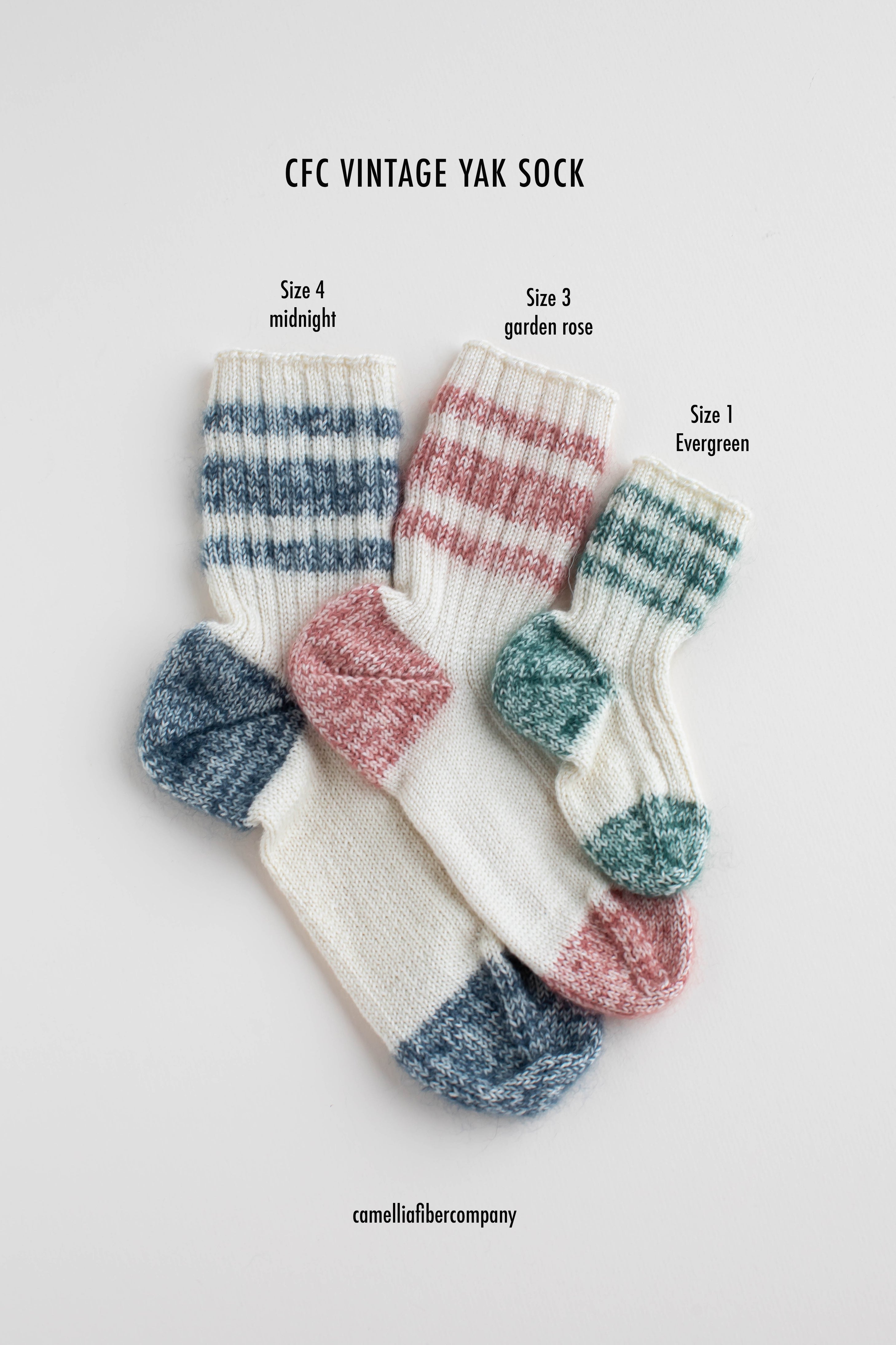 CFC Vintage Yak Sock Kit – Camellia Fiber Company