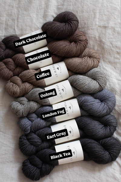 Black Tea - Yak DK Yarn - Halloween Special
