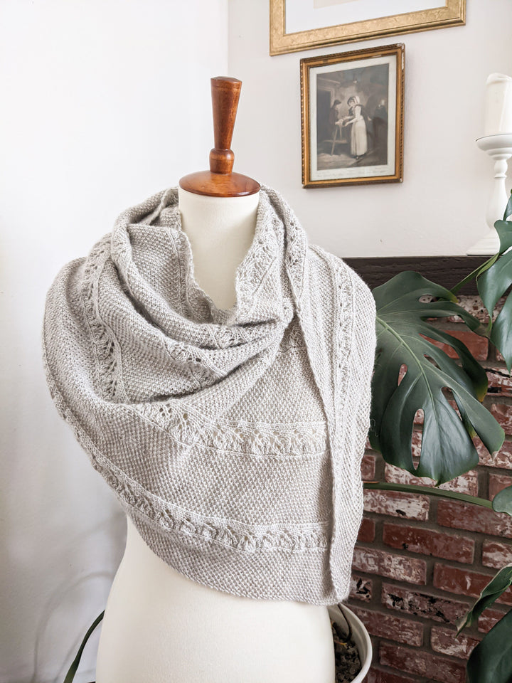 Plenitude Shawl Pattern by Lauren Rad