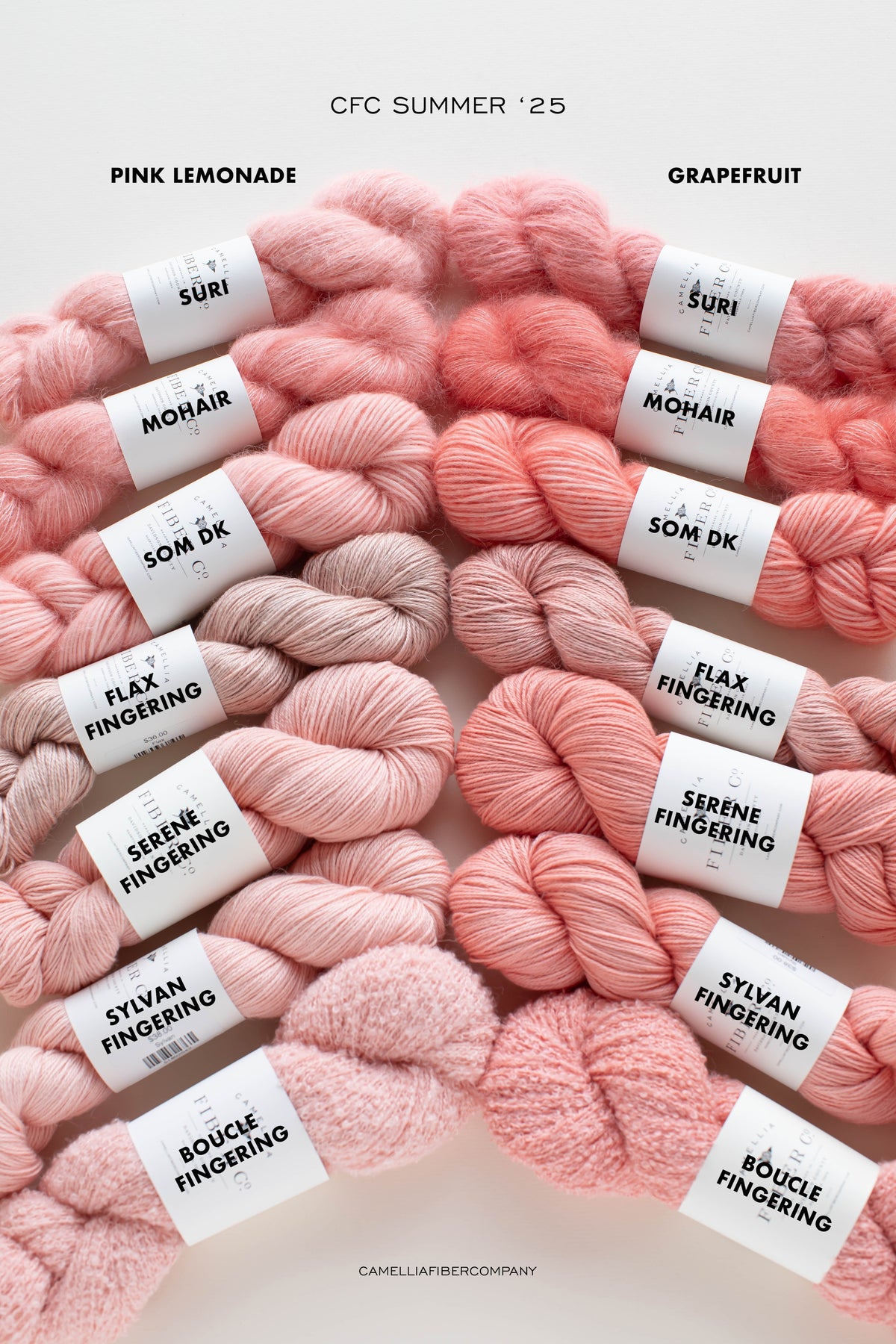 Grapefruit + Pink Lemonade - Seasonal Yarn