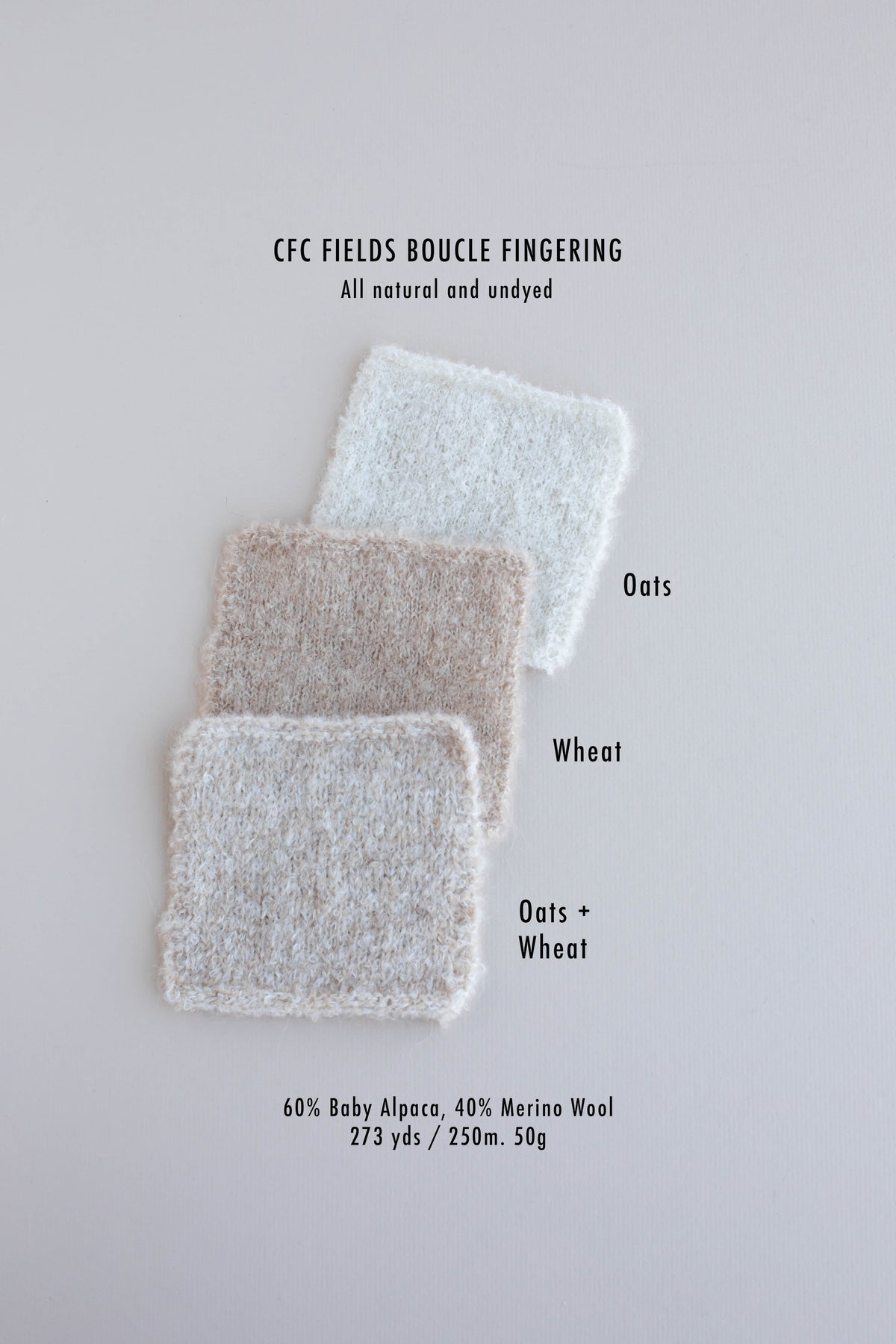 CFC Fields Boucle Fingering