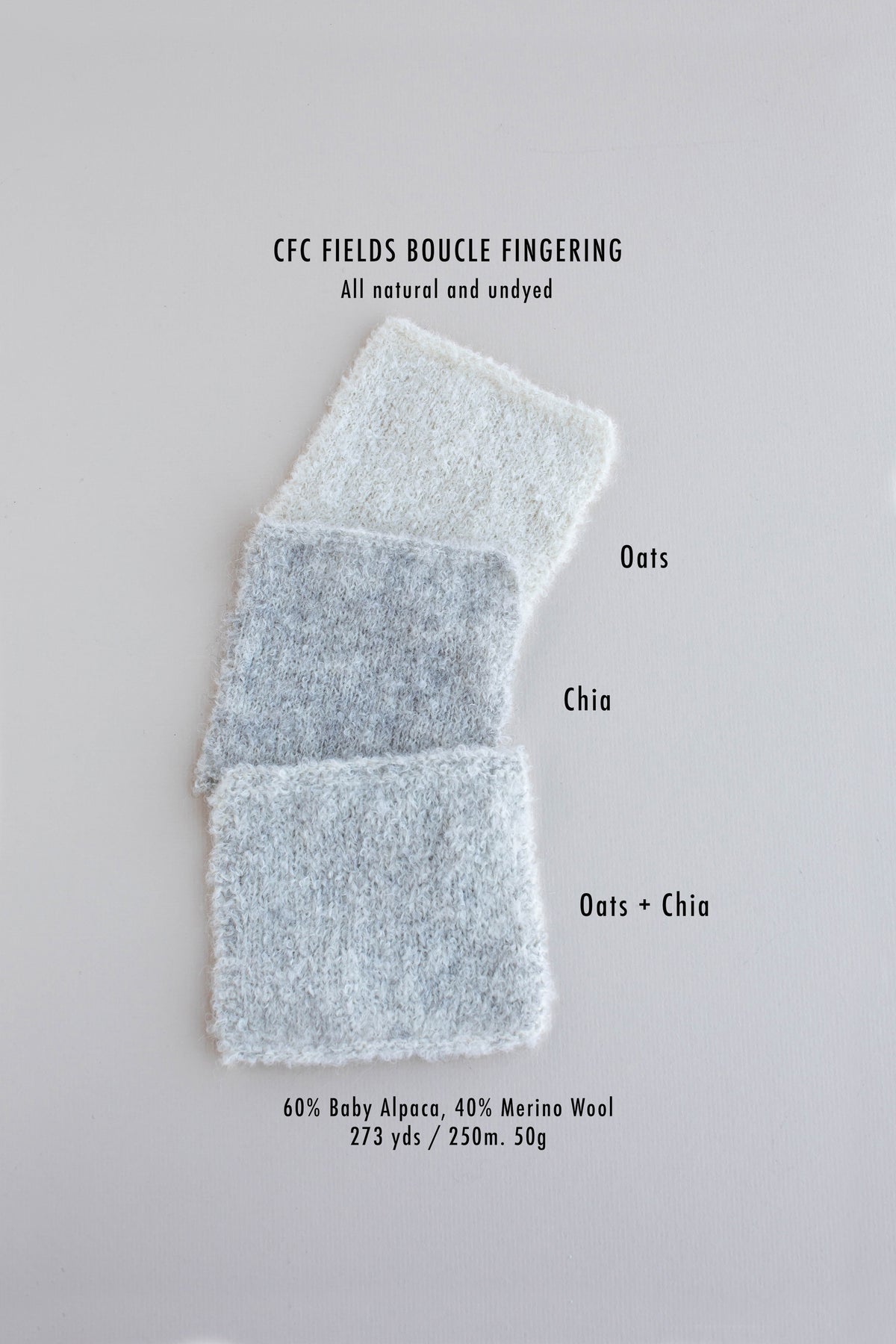 CFC Fields Boucle Fingering Bundle Special