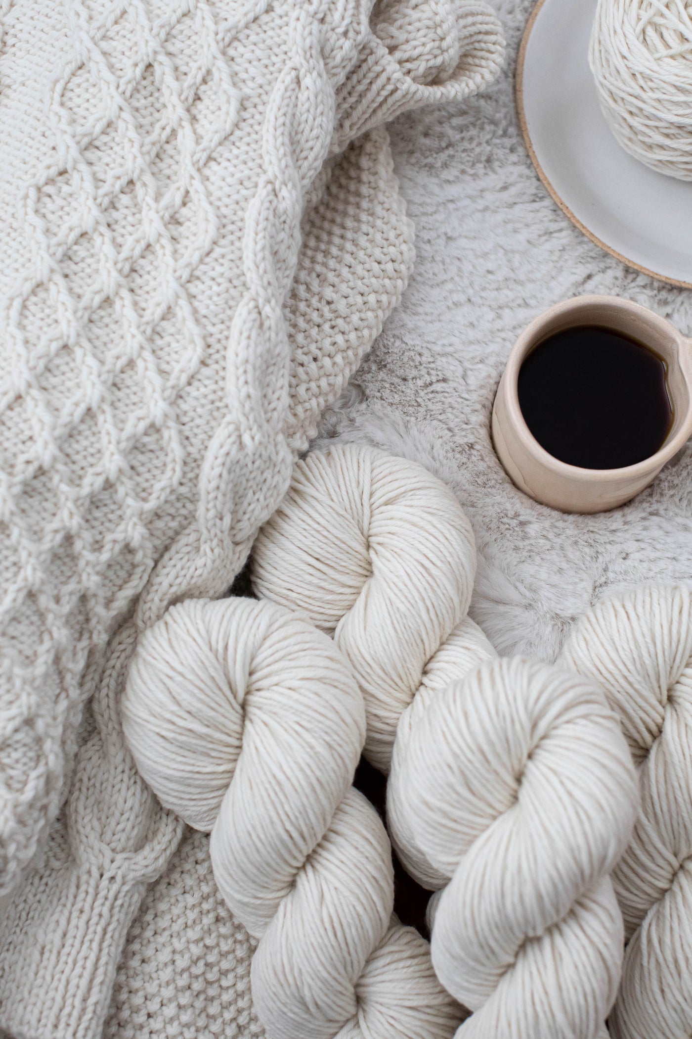 FAI BRIEF ALABASTER : merino wool knit : Rafaiel Knitwear NYC