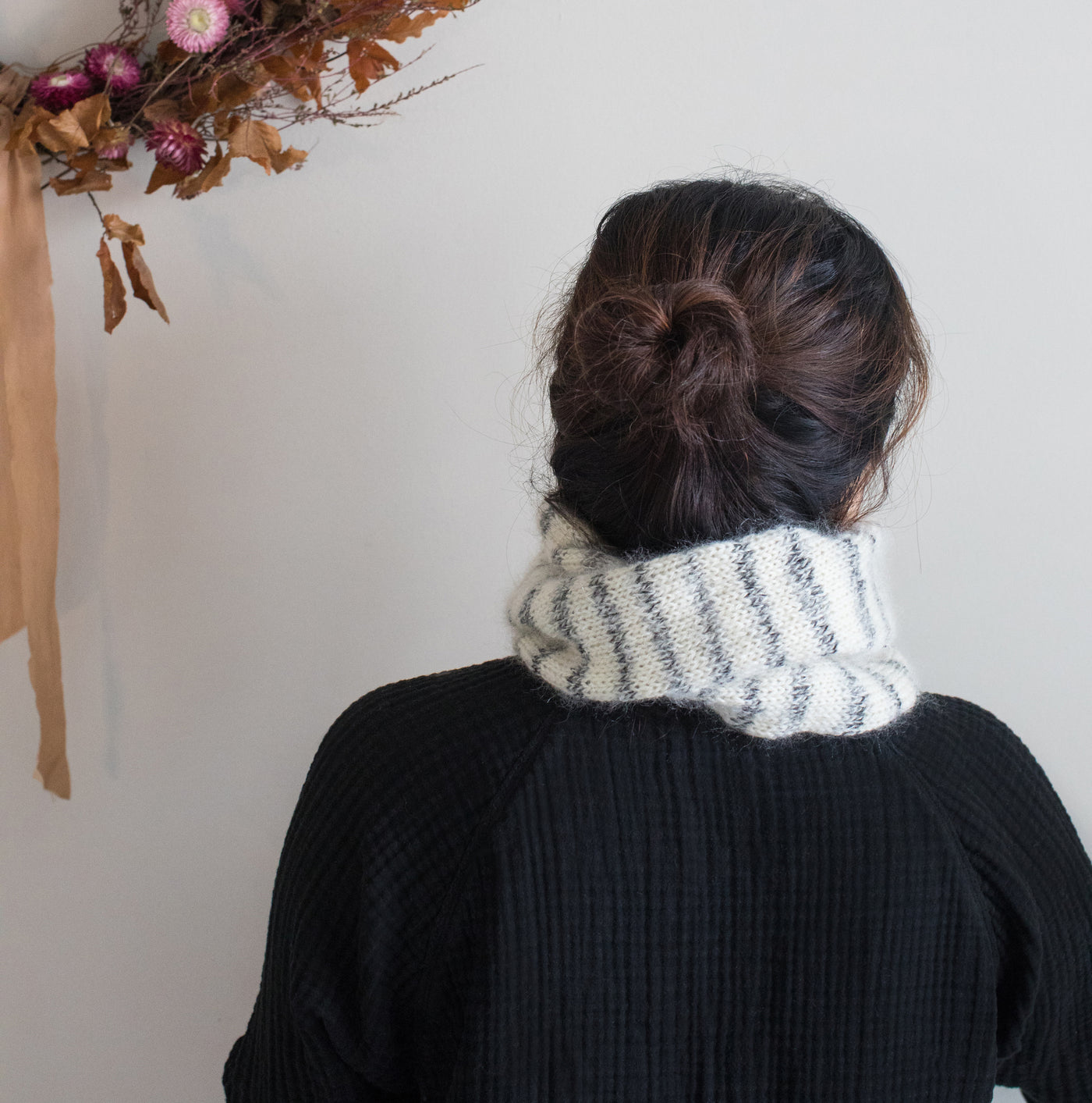 CFC Striped Twisted Cowl Pattern